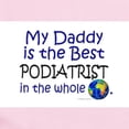 thumbnail image 2 of CafePress - Best Podiatrist In The World (Daddy) Infant Bodysu - Baby Light Bodysuit, Size Newborn - 24 Months, 2 of 4