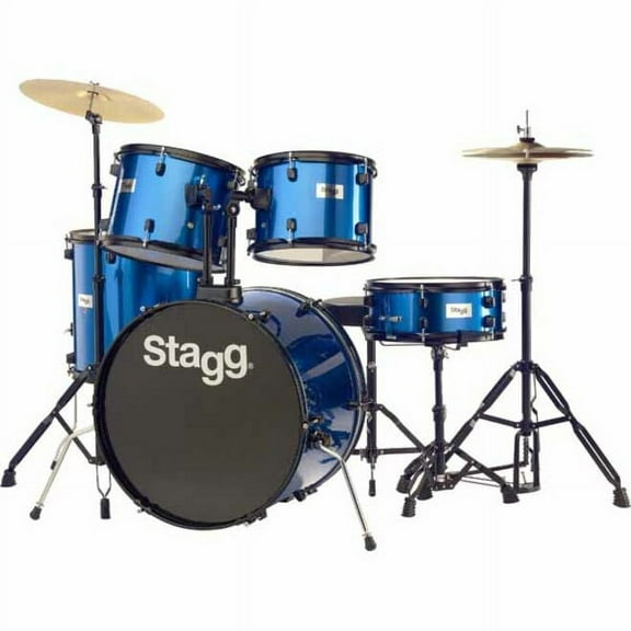 Stagg Music Starter TIM122B BL Acoustic Drum Set