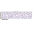 thumbnail image 2 of Ambesonne Floral Fabric by the Yard Upholstery, Abstract Curly Foliage, 10 Yards, Pale Mauve and Lavender, 2 of 4