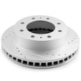 thumbnail image 4 of CCIYU Front Rear Drilled Slotted Brake Rotors + Ceramic Pads fit for 2013-2017 for Lexus ES300h, 2007-2012 for Lexus ES350, 2008-2014 for Toyota Avalon, 2007-2011 for Toyota Camry, 4 of 5