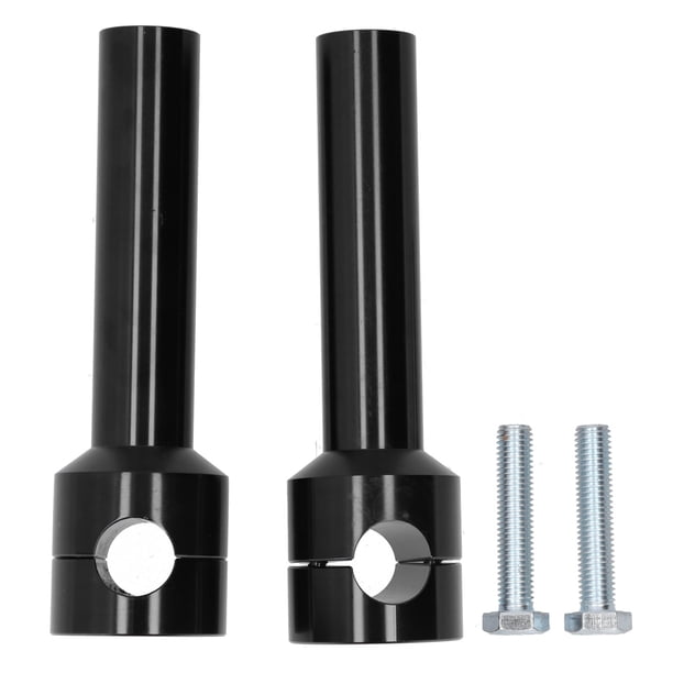 Adaptador de elevadores de abrazadera de montaje de manillar redondo Universal para barra de motocicleta de 22mm de diámetro negro Jadeshay A