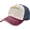 B182, variant on Rainbow Heart Print LGBT Distressed Baseabll Cap Cotton Dad Hat Adjustable Ripped Ball Caps for Women Men,Dark Red