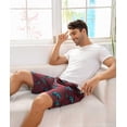 thumbnail image 6 of Vicojack Men's Pajama Shorts Bottoms with Pockets Drawstring Elastic Waist Lounge & Sleepwear Funny Graphic M-XXL, 6 of 8