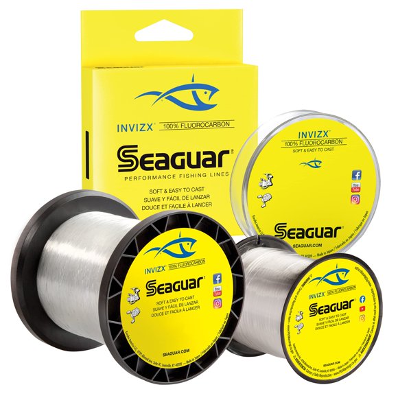 Seaguar Invizx Fluorocarbon 200-Yards Fishing Line (17-Pounds)