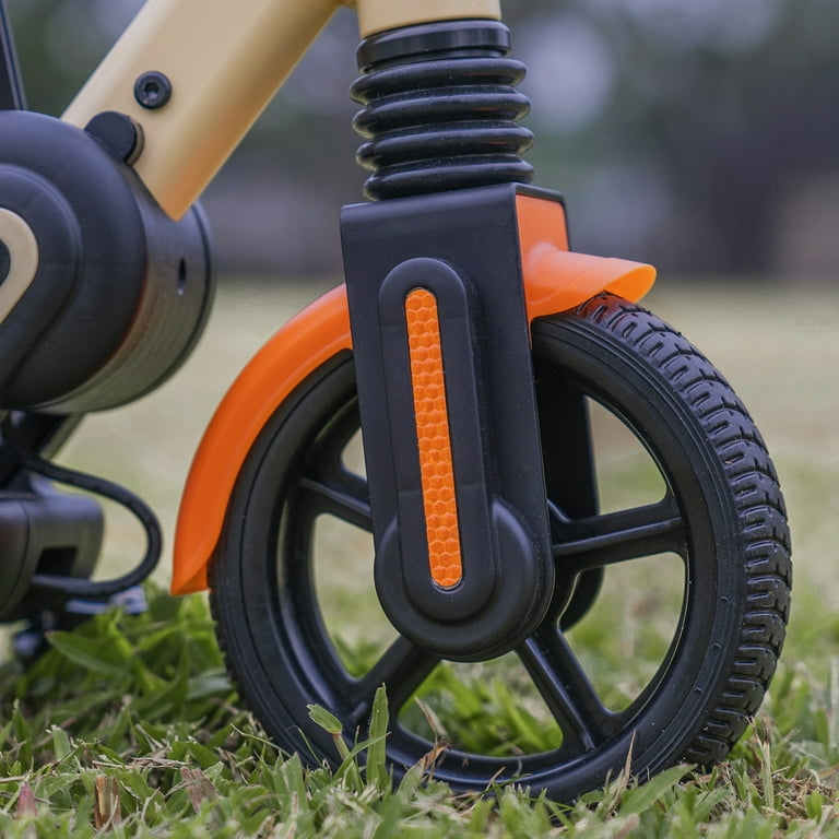 5TH WHEEL K1 Electric Scooter for Kids Ages 6-14 with 6.5 Rubber Tires,  150W Motor, 9 Mph Speed and 4-5.5 Miles Range, Foldable Kids Electric Kick  Scooter 