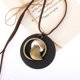 thumbnail image 3 of Zhuge Collar vintage, joyería de moda, collar de cadena tipo suéter, joyería hecha a mano para mujeres (negro), 3 of 3