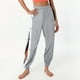 thumbnail image 5 of Pantalones deportivos casuales con botones y puños para mujer: pierna ancha, cordón ajustable, tejido suave y transpirable. Tallas: S-XL., 5 of 8