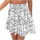 thumbnail image 1 of Falda corta floral pequeña con estampado de estilo dulce con personalidad a la moda informal para mujer Wmkox8yi  FGJ2239, 1 of 5