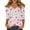 Pink, variant on Fgvctg Valentine's Day Spring Shirts for Women Casual 3/4 Sleeve V Neck Shirt Cute Date Night Pullover Tops Loose Cute Love Heart Graphic Blouse Gifts For Her White L