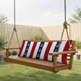 thumbnail image 3 of Nautical Anchor Body Pillow Cover, Pillowcase Protectors with Zipper, Breathable Decorative Throw Pillow Case Cover, Red Navy Blue White Stripe Geometric Pillow Shams for Couch Sofa 20x60Inch, 3 of 8