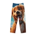 thumbnail image 6 of Daiia Blue Sky Cute Dog Men's Sleep Pant with Pockets and Drawstring,Pajama Pants-XX-Large, 6 of 9