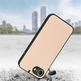 thumbnail image 6 of Designed for iPhone 16e Folding Case, Carbon Fiber Texture + TPU, Shockproof Lightweight Slim Drop Protection Cover for iPhone 16e, Khaki, 6 of 11