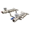 thumbnail image 4 of INTBUYING 3-Branch Floor Heating Water Distributor PEX Radiant Floor Heating Manifold Set Stainless Steel, 4 of 9