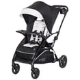 thumbnail image 1 of Baby Trend Sit N' Stand 5-in-1 Collapsible Shopper Stroller with Canopy, Visor, Extendable Storage Basket, Phone Tray, and 2 Cup Holders, Modern Khaki, 1 of 5
