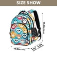 thumbnail image 3 of ALAZA Cartoon Monkey Cute School Backpack Elementary Bag Bookbag Travel Rucksack, 3 of 6