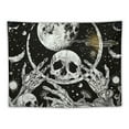 thumbnail image 5 of Orinice  Skull Moon Tapestry Mushroom Butterfly Tapestry Evil Eye Stars Black and White Boho Tapestries for Bedroom Living Room Dorm  50x40inch, 5 of 6