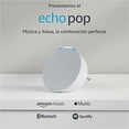 thumbnail image 4 of Asistente Virtual Alexa Echo Pop C2H4R9-B Compacta Conexión Bluetooth, 4 of 5
