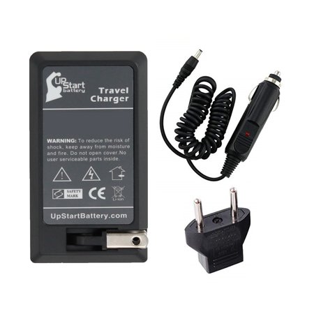 NP-FZ100 Charger + Car Plug + EU Adapter Replacement for Sony NP-FZ100 Digital Camera - Compatible with Sony NP-FZ100 Battery Charger