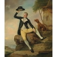 thumbnail image 2 of Johan Joseph Zoffany 20x23 Black Ornate Framed Double Matted Museum Art Print Titled: Patrick Heatly, 2 of 5
