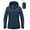 Standard Blue, variant on Off Road Ventures Women's Packable Rain Jacket Waterproof Lightweight Windbreaker Rain Coat with Pockets for Cycling Bike