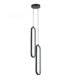 thumbnail image 1 of Bedroom Bedside Chandelier Light Luxury Modern Minimalist Master Bedroom Living Room Double-headed Pendant Line Light, 1 of 5