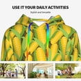 thumbnail image 6 of KLL Corn 1 for Womens Pullover Hoodie with Pocket Hooded Long Sleeve Shirts Sweatshirt for Women-XX-Large, 6 of 7