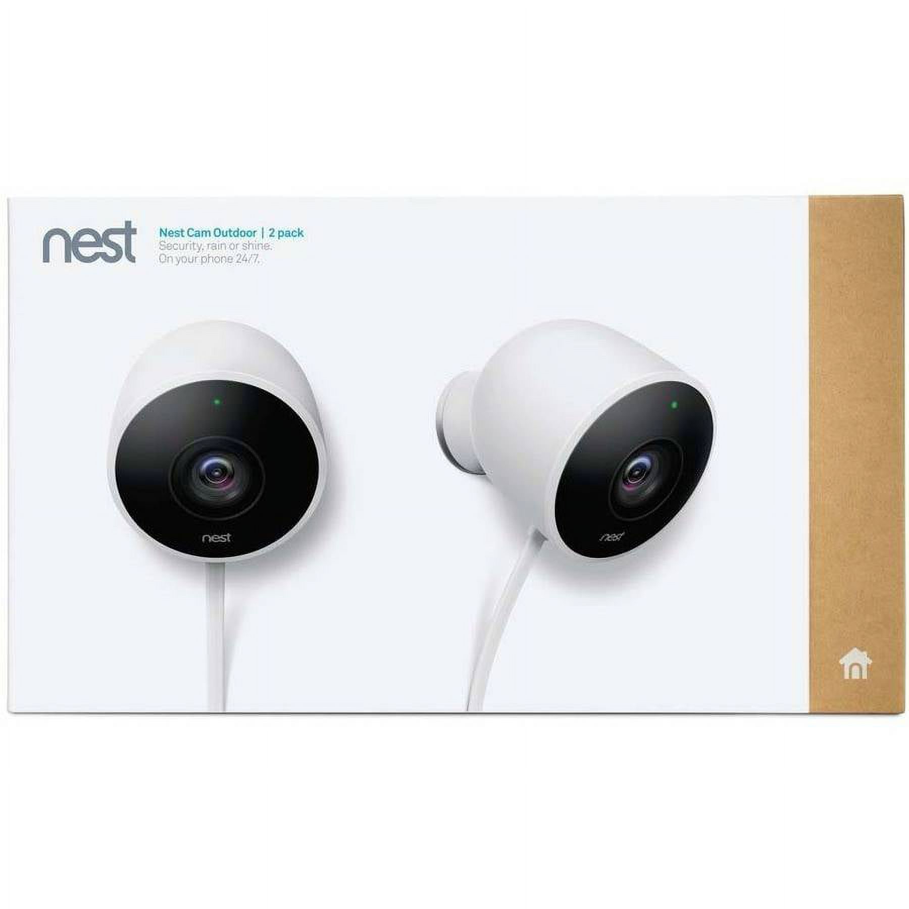 Google Nest Cam Outdoor Security Camera, 2-Pack - image 2 of 7