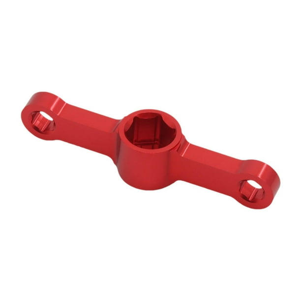 Herramienta destornillador para hélices, adaptador de hélice multifuncional de aleación, tornillo de motor M5 rojo