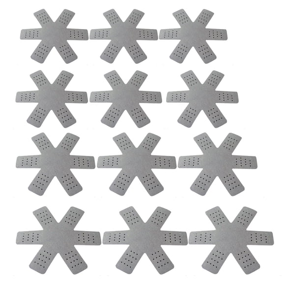 TIELUTT Lot de 12 Protège-Poêles Protège-Casseroles Protège-Poêles Défense Empilable 4 Tailles Différentes Protège-Poêles Petit Ensemble de Table de Cuisine pour 4 Moins de 150 Napperons Napperon en Osier