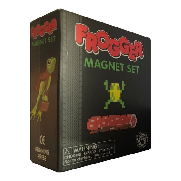 Mini Set De Imanes No Label Frogger Running Press 40 Piezas Mega Kit