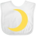 thumbnail image 3 of Inktastic Cute Yellow Moon Boys or Girls Baby Bib, 3 of 4