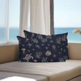 thumbnail image 4 of Outdoor Pillow Cover Sea Turtle Jellyfish Set of 2 Waterproof Throw Pillowcases Coral Starfish Blue Decorative Patio Furniture Pillows for Couch Garden Indoor & Outdoor Use, 4 of 9