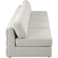 thumbnail image 5 of Meridian Furniture Beckham Beige Durable Linen Textured Fabric Modular Sofa, 5 of 13
