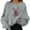 Grey F, variant on Women Sweatshirts Christmas Holiday Pullovers Fun Graphic Print Crew Neck Long Sleeve Hoodies Top