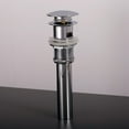thumbnail image 2 of DAX Round Vanity Sink Pop up Drain with Overflow, 2 of 5