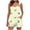 Yellow, variant on Tnhcen 2 Piece Women's Valentine's Day Heart Print Pajama Sets Soft Sleeveless Cami Top and Shorts Pjs Homewear Set S-2XL