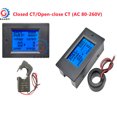 Multimeter Digital LED multifunction Power Monitor Energy Voltmeter