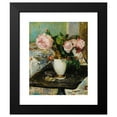 thumbnail image 2 of Jacques-Émile Blanche 15x18 Black Modern Framed Museum Art Print Titled - Flowers in a Vase, 2 of 5