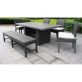 thumbnail image 2 of Belle Table de Salle à Manger Rectangulaire avec 4 Chaises 1 Banc, 2 of 2