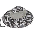 thumbnail image 1 of Men‘s Hat Hunting Fishing Cap Polyester foldable Outdoor Wide Brim Camo Sun Cap Mesh Breathable Outdoor equipment, 1 of 10
