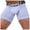 White, variant on Men's Boxer Briefs Mens Trunks Men Comfort Soft Underwear for Men Sports Underwear Bunker S Who under Garments Wading Briefs Medium Neoprene Mens Extended Blue XL