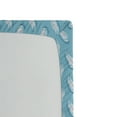 thumbnail image 3 of Ambesonne Abstract Fitted Sheet, Swirly Feathers Pattern, Queen Size, Sky Blue Blush, 3 of 5