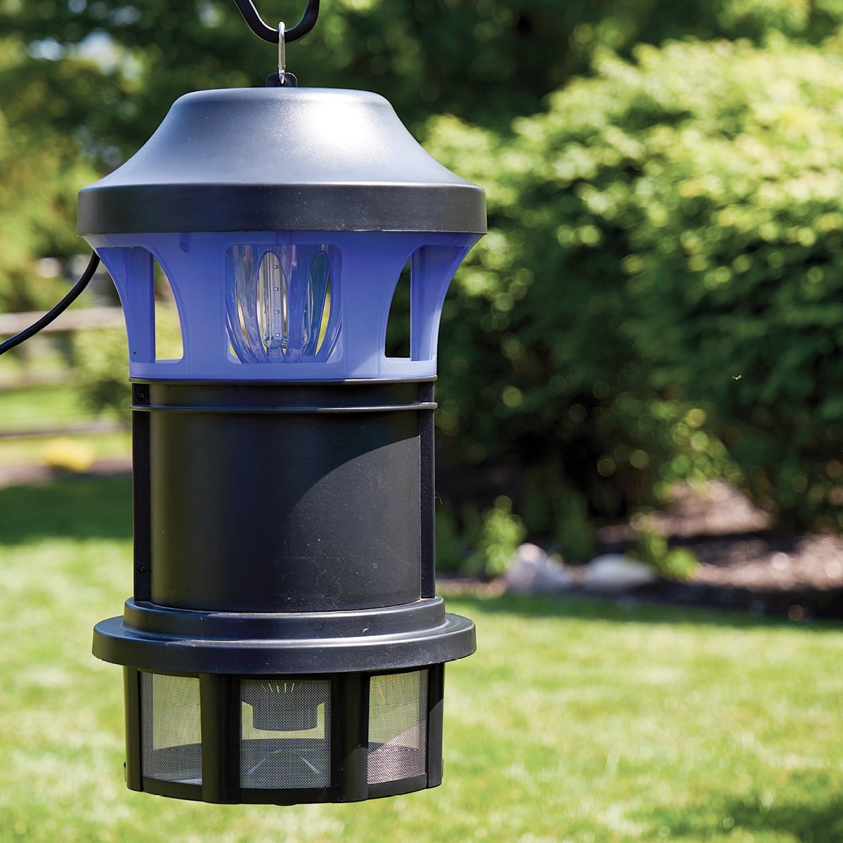Preferred Living Insect Trap - Whisper-Quiet UV Light + CO₂ Lure + Powerful Fan | Chemical-Free, No Zapping | Covers Up to 1 Acre | All-Weather Outdoor Protection