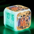 thumbnail image 4 of Reloj despertador Dragon Ball Z Goku, reloj cuadrado con siete colores cambiantes, reloj impreso Digital 3D, despertador para niños y adolescentes, regalo para niños, 4 of 5