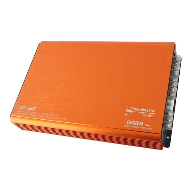 Car Audio Amplifier, Car DSP Amplifier High Efficiency Bridgeable Multiple Protection for Vehicles