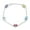 Multicolor, variant on Womens .925 Sterling Silver Multi Color Hamsa Hand Evil Eye Charm Bracelet Turkish Talisman Protection Gift