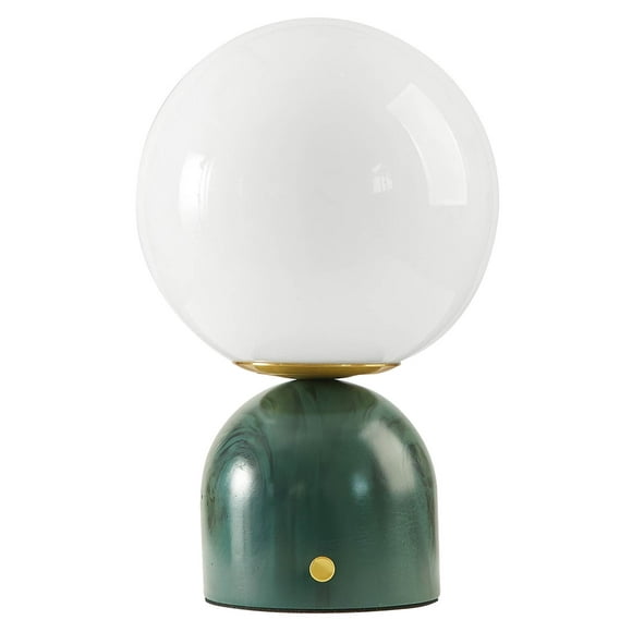 Beautiful Green Faux Marble Uplight by Drew Barrymore