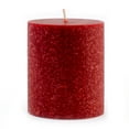 thumbnail image 3 of ROOT Candles Unscented Timberline™ Pillar Candle, 4 x 4, Garnet, 1 Ea., 3 of 3
