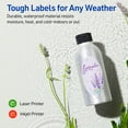 thumbnail image 4 of Avery Waterproof Oval Labels with Sure Feed, 1" x 2", 2400 Total, 4 of 12