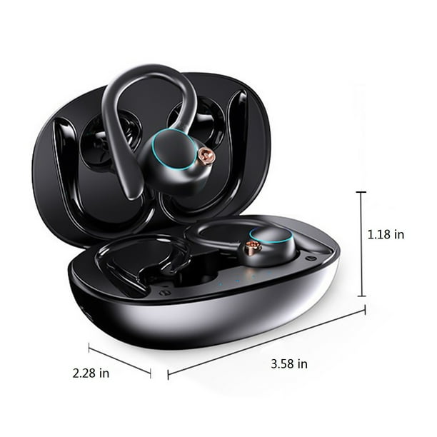 zanvin Bluetooth earphone holiday, Wireless Earbuds,Bluetooth 5.2  Headphones With Charging Case, Bluetooth Headphones With Mics, Fingerprint  Control